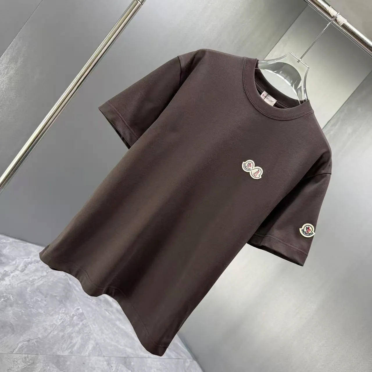 MONCL* * 2026 New Arrival T logo ：Black White Dark Blue Sizes：S M L XL XXL